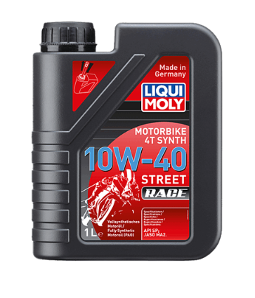 LIQUI MOLY 10W40 4T RACE Motosiklet Tam Sentetik Motor Yağı 1 Litre (20753)