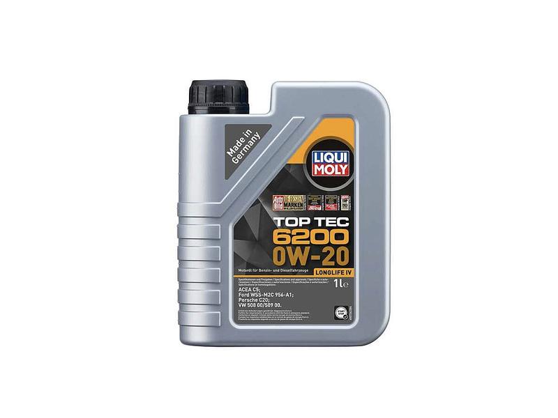 LIQUI MOLY 0W20 Motor Yağı Top Tec 6200 1 Litre (20787)