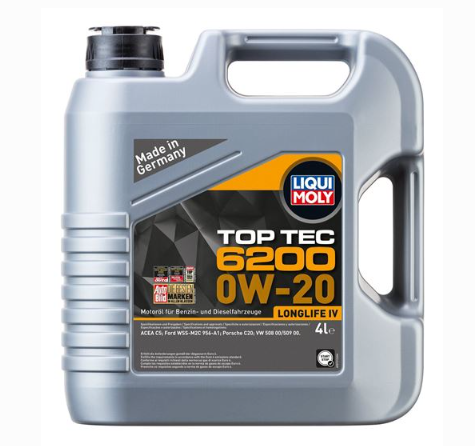 LİQUİ MOLY Top Tec 6200 0W-20  4 Litre (20788)