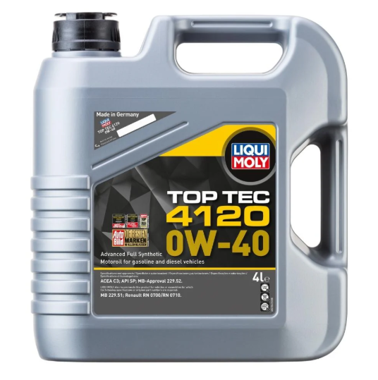 LIQUI MOLY TOP TEC 4120 0W-40 4 Litre (21847)