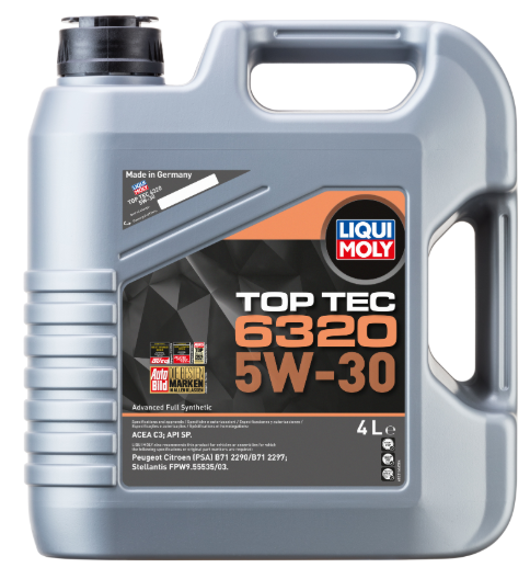 Liqui Moly Top Tec 6320 5W-30 Motor Yağı 4 Litre (23166)