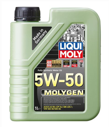 LIQUI MOLY 5W50 Tam Sentetik Motor Yağı Molygen New Generation 1 Litre (2542)