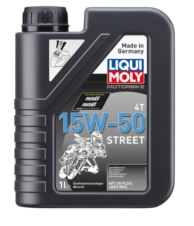 LIQUI MOLY 15W50 4T Street Motosiklet Motor Yağı 1 Litre (2555)