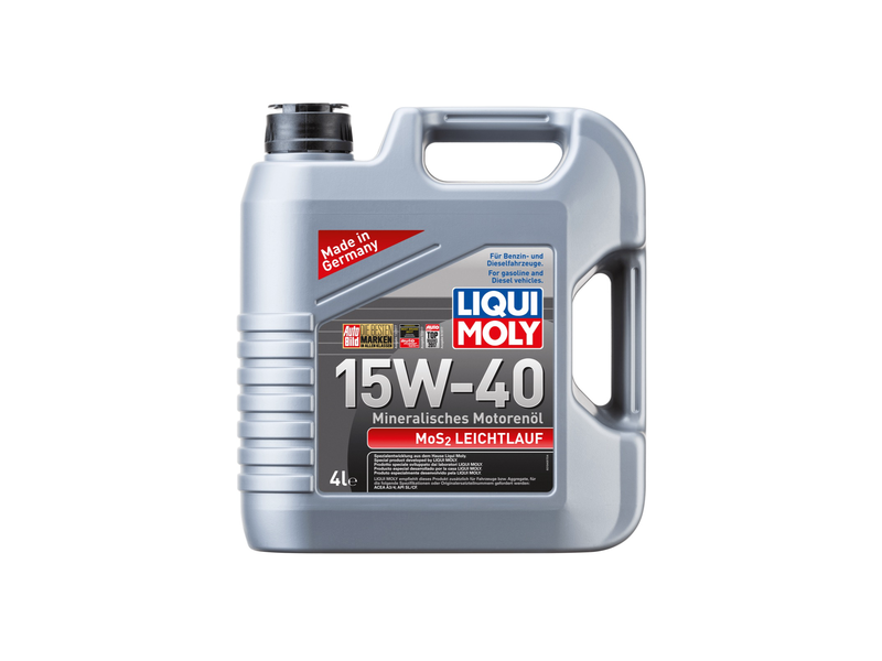 LİQUİ MOLY Mos2 Low-Fiction 15W-40 Motor Yağı 4 Litre (2631)