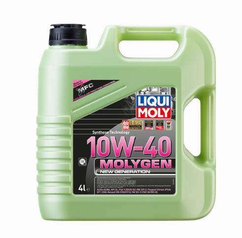 LIQUI MOLY 10W40 Motor Yağı Molygen New Generation 4 Litre (8538)