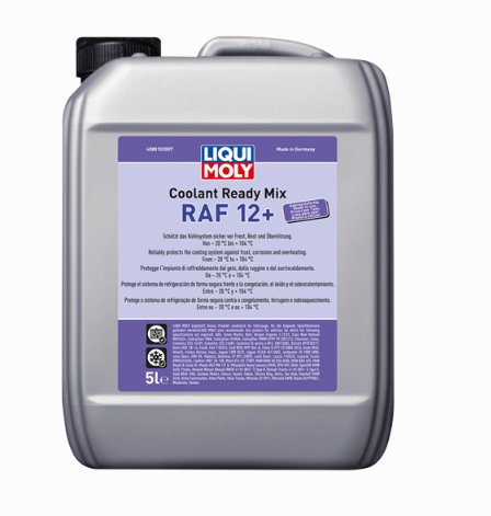 LIQUI MOLY Radyatör Antifrizi RAF 12+ (G12+) Kırmızı 5 LİTRE 8810
