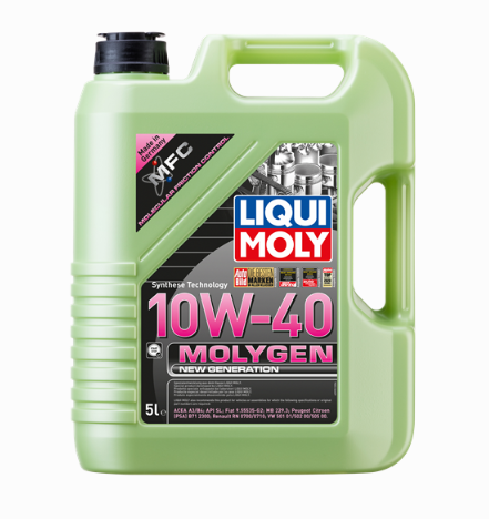 LIQUI MOLY 10W40 Motor Yağı Molygen New Generation 5 Litre (9951)
